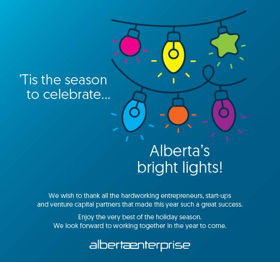 We wish to thank all the hard working entrepreneurs, start-ups and venture capital partners that made this year such a great success. Enjoy the very best of the holday season. We look forward to working together in the year to come.
